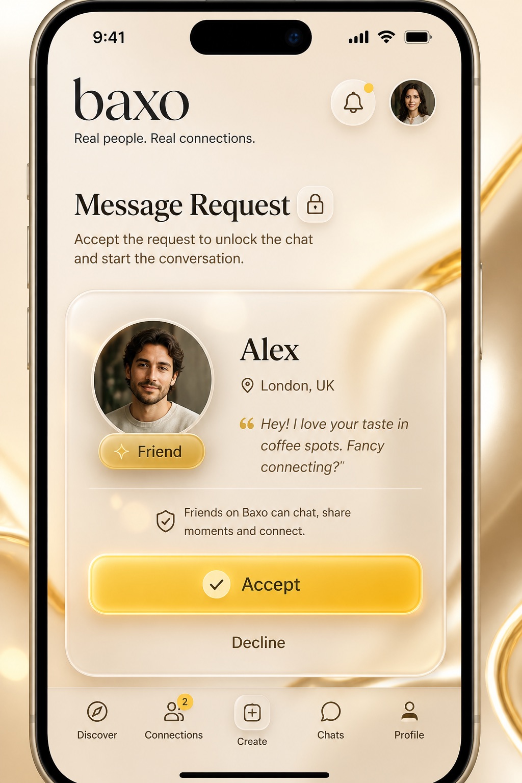Connect & chat